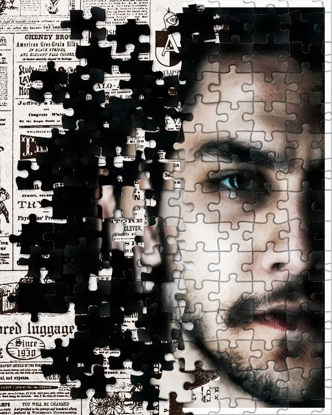 ritratto personalizzato puzzle