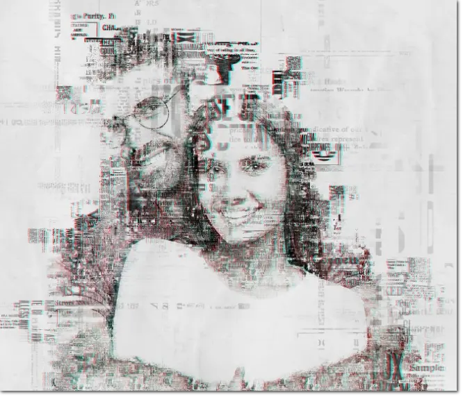 ritratto tipografico