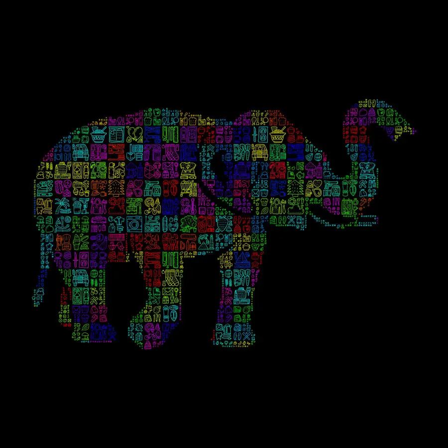 disegno t-shirt elefante-01